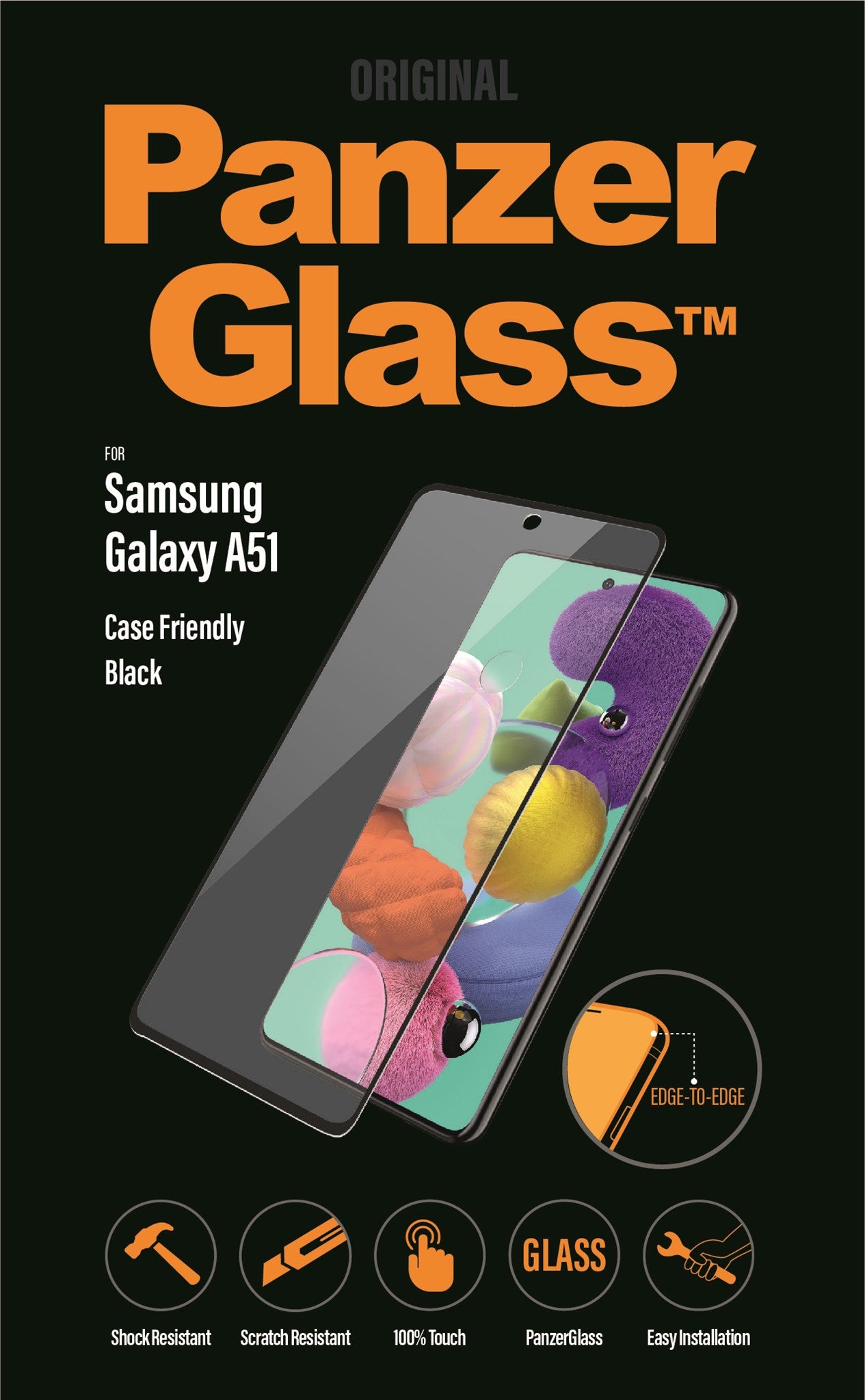 PanzerGlass® Screen Protector Samsung Galaxy A51
